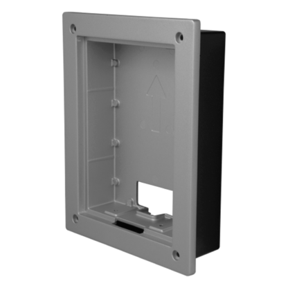 X-Security - Junction box for XS-V2202E-(X) - A module - 162,9mm (H) x 128,9mm (W) x 35mm (D) - Aluminium alloy trim included - Versatile connection, cable entrances on all sides
