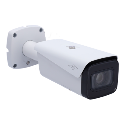 4 MP IP Camera - 1/1.8 Progressive Scan CMOS - Compression H.265+/H.265/H.264+/H.264 - Motorized Lens 8~32 mm Autoiris | WDR - IR LEDs Range 120 m | Audio | Alarms - Perimeter protection | Face Capture